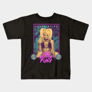 Alexa Bliss Marbleized Kids T-Shirt